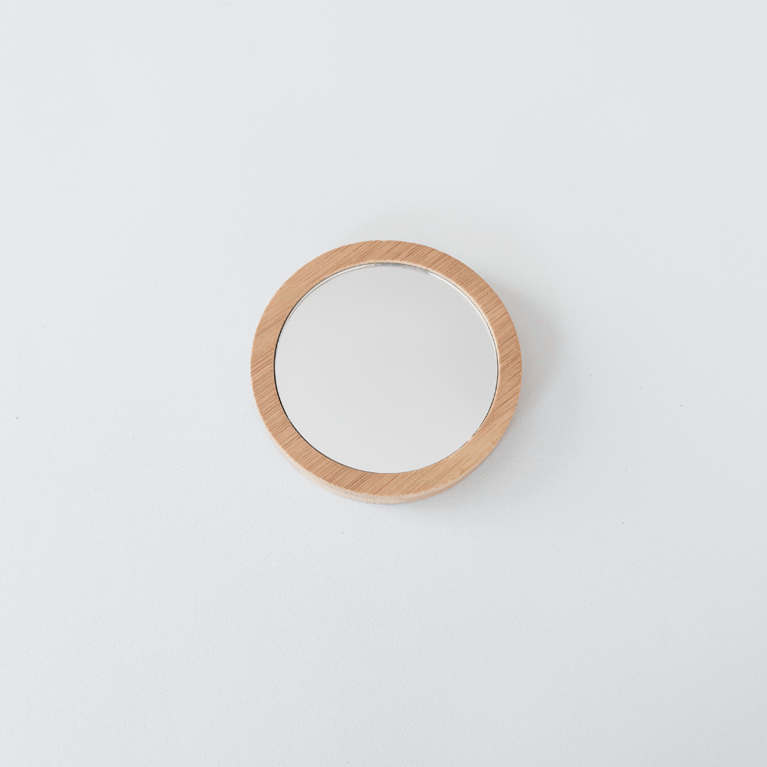 Wooden Circle Mirror | Reflective Play for Curious Hands