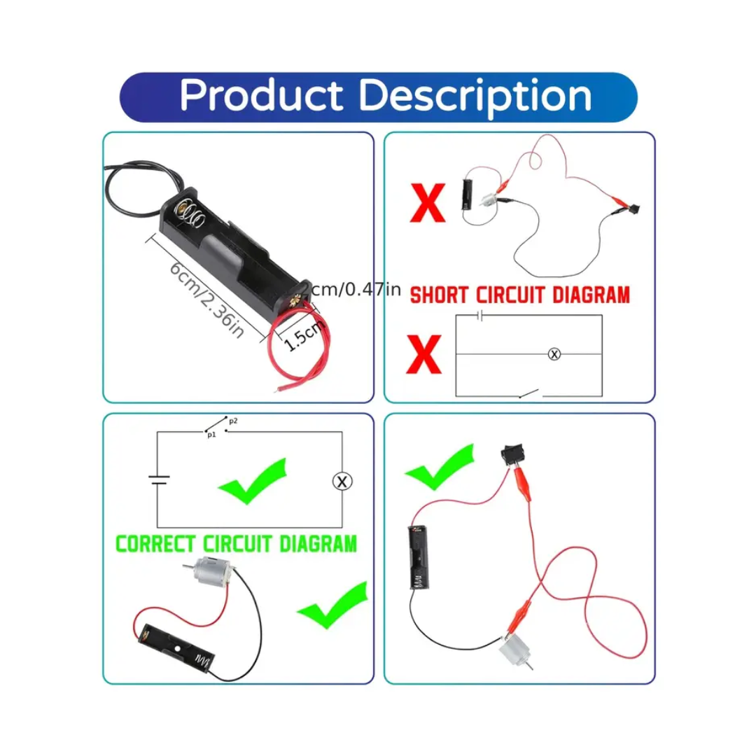 STEM Circuit Experiment Kit – Hands-On Learning for Young Innovators