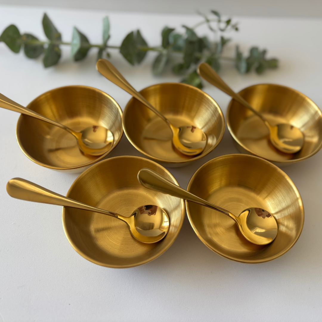 Gold Mini Loose Parts Set | Pretend Play & Sensory Tools | Heuristic Learning | Ages 3+
