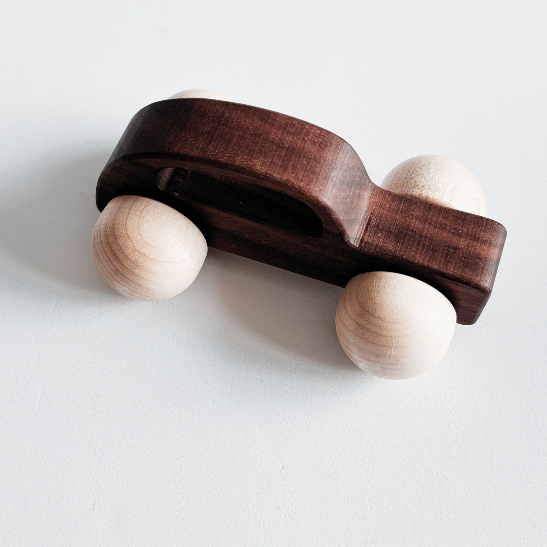 Baby Wooden Car | Beech Wood |transportation urge| 10cm | Ages 0+