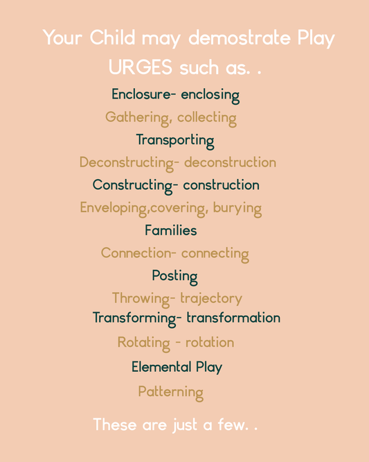 The Many Ways Children Show Play Urges