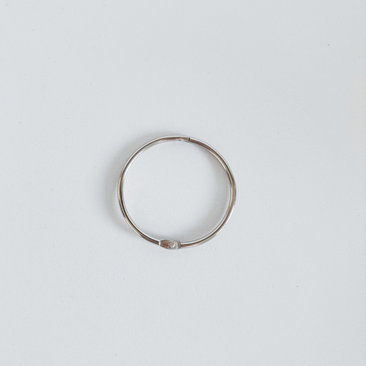 Loose Metal Rings – 10 Pieces (5.5cm) | Open-Ended Loose Parts for Play