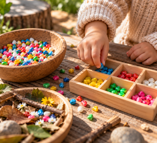 400g of Colourful Treasures | Collecting & Gathering Urge | Imaginative Play | Ages 3+