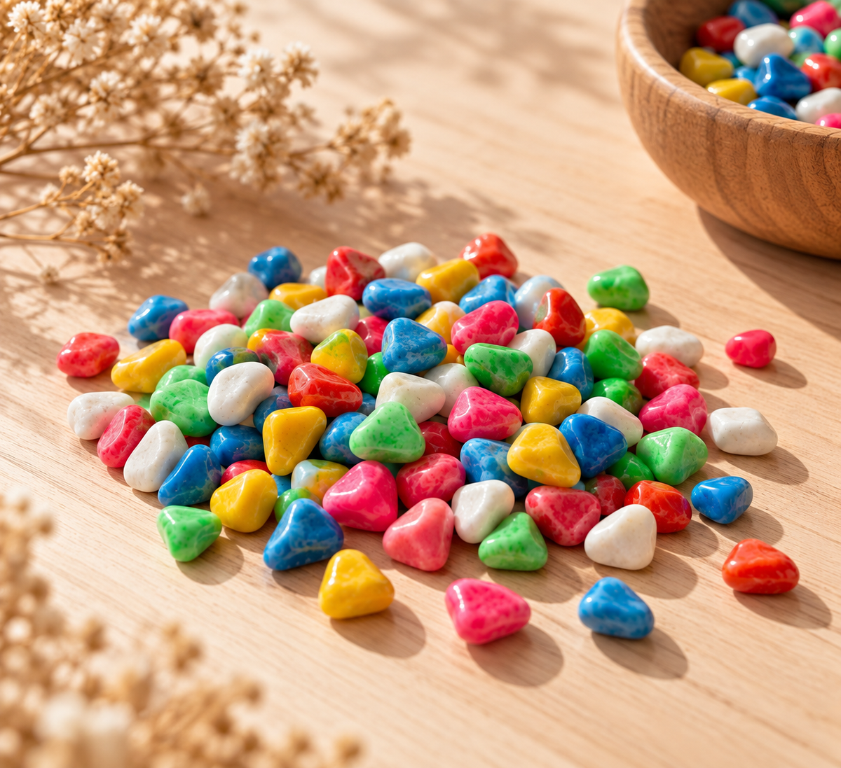 400g of Colourful Treasures | Collecting & Gathering Urge | Imaginative Play | Ages 3+