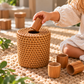 Woven Posting Basket Set – 5 Pieces | Enclosure & Posting Play
