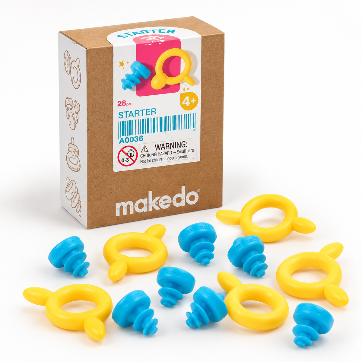Makedo Starter Kit - 36pcs