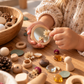 Wooden Circle Mirror | Reflective Play for Curious Hands