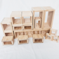 Handmade Wooden Block Set – Large Natural Building Blocks for Open-Ended Play (22 Pieces) | Made by Freeplay