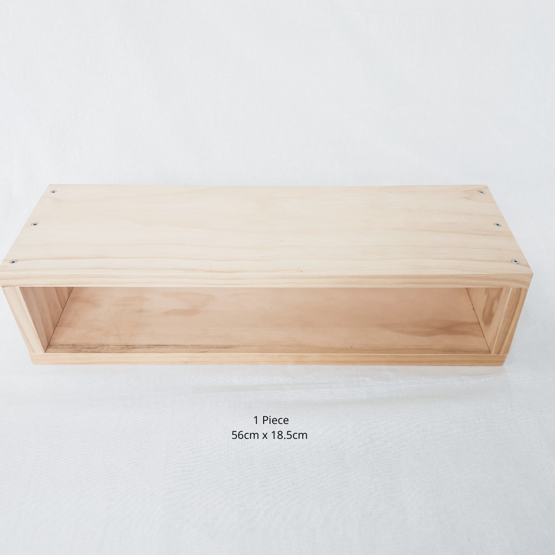 Handmade Wooden Block Set – Large Natural Building Blocks for Open-Ended Play (22 Pieces) | Made by Freeplay