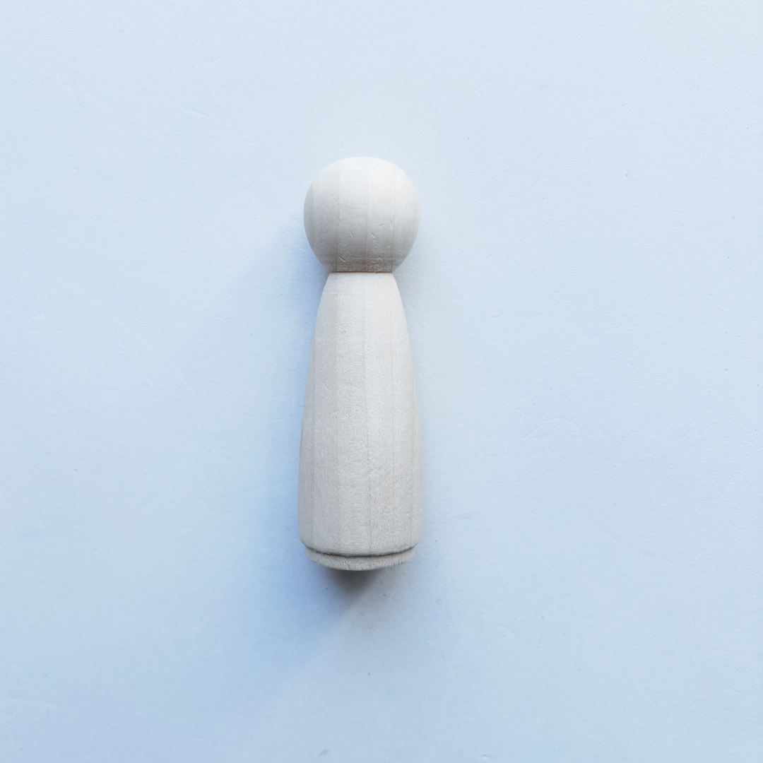 Wooden Peg Person | Open-Ended Play & Imagination