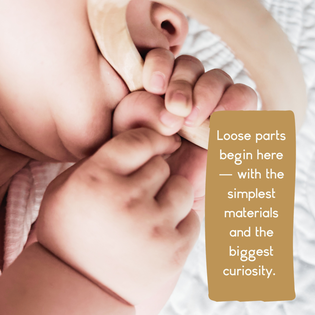 Natural Wooden Ring | Heuristic Play & Loose Parts Exploration