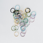Pastel Loose Parts Rings – 50 Piece Set | Connecting, Sorting & Patterning Play