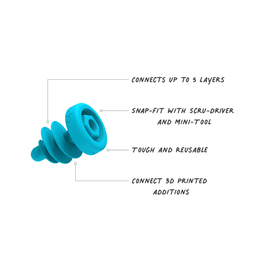 Makedo Scru+ – 160 pces