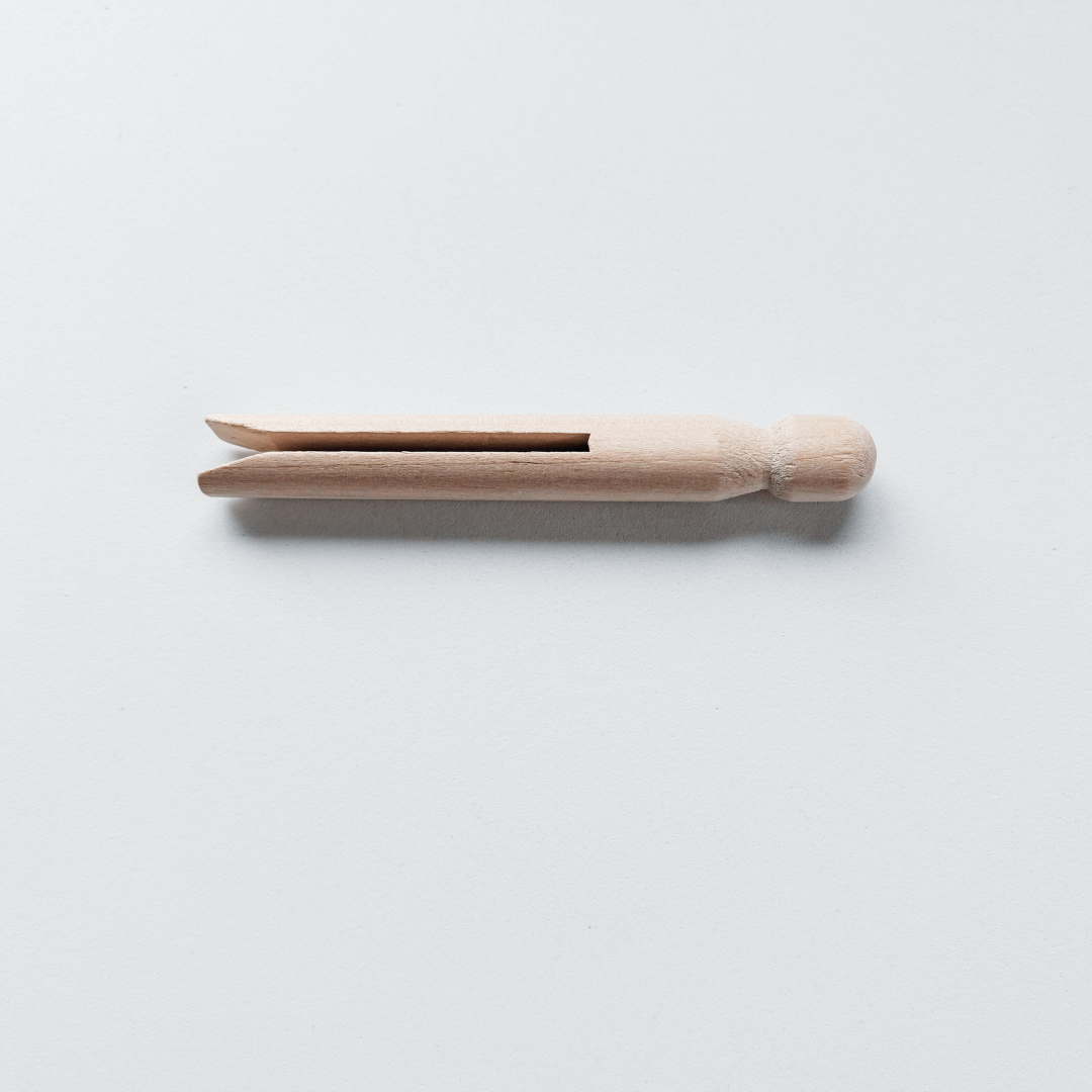 Wooden Peg | A Tactile Tool for Sensory Exploration