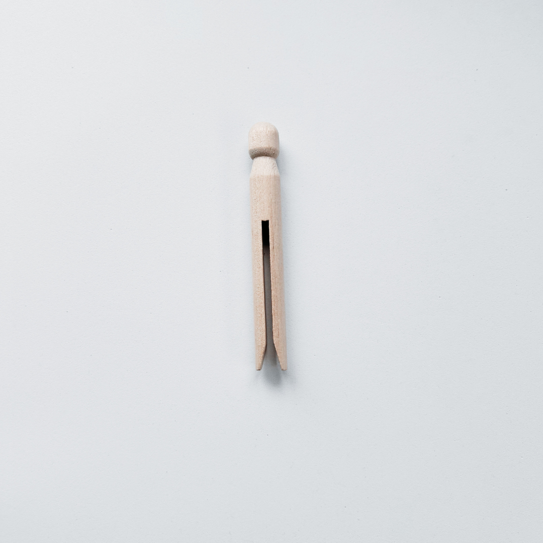 Wooden Peg | A Tactile Tool for Sensory Exploration