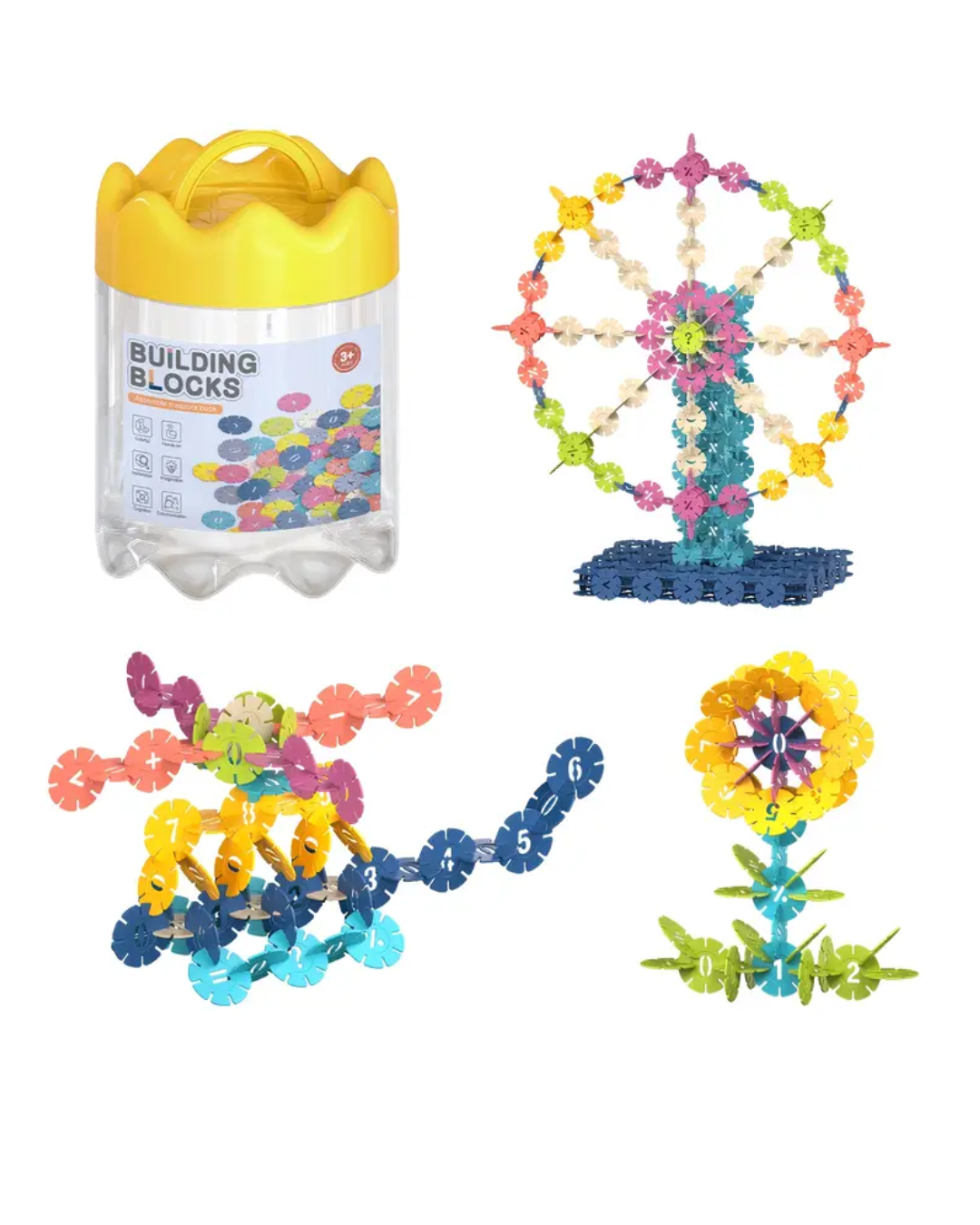 Snowflake Letter & Number Building Set