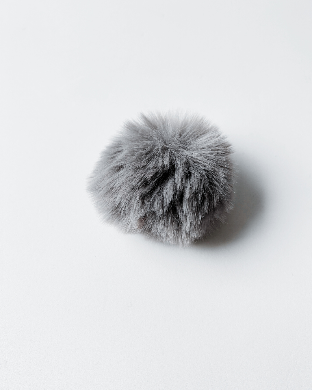 Grey Pom Pom | A Soft Sensory Resource for Tactile Play | Ages 0+