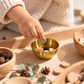 A Gold Metal Bowl | Loose Part & Sensory Play