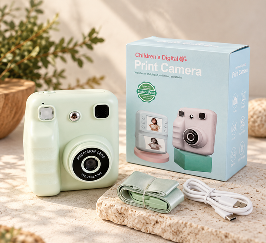 Instant Kids Camera Printer | Capture, Print & Create | Green