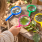 Set of 4 Mini Colourful Magnifying Glasses