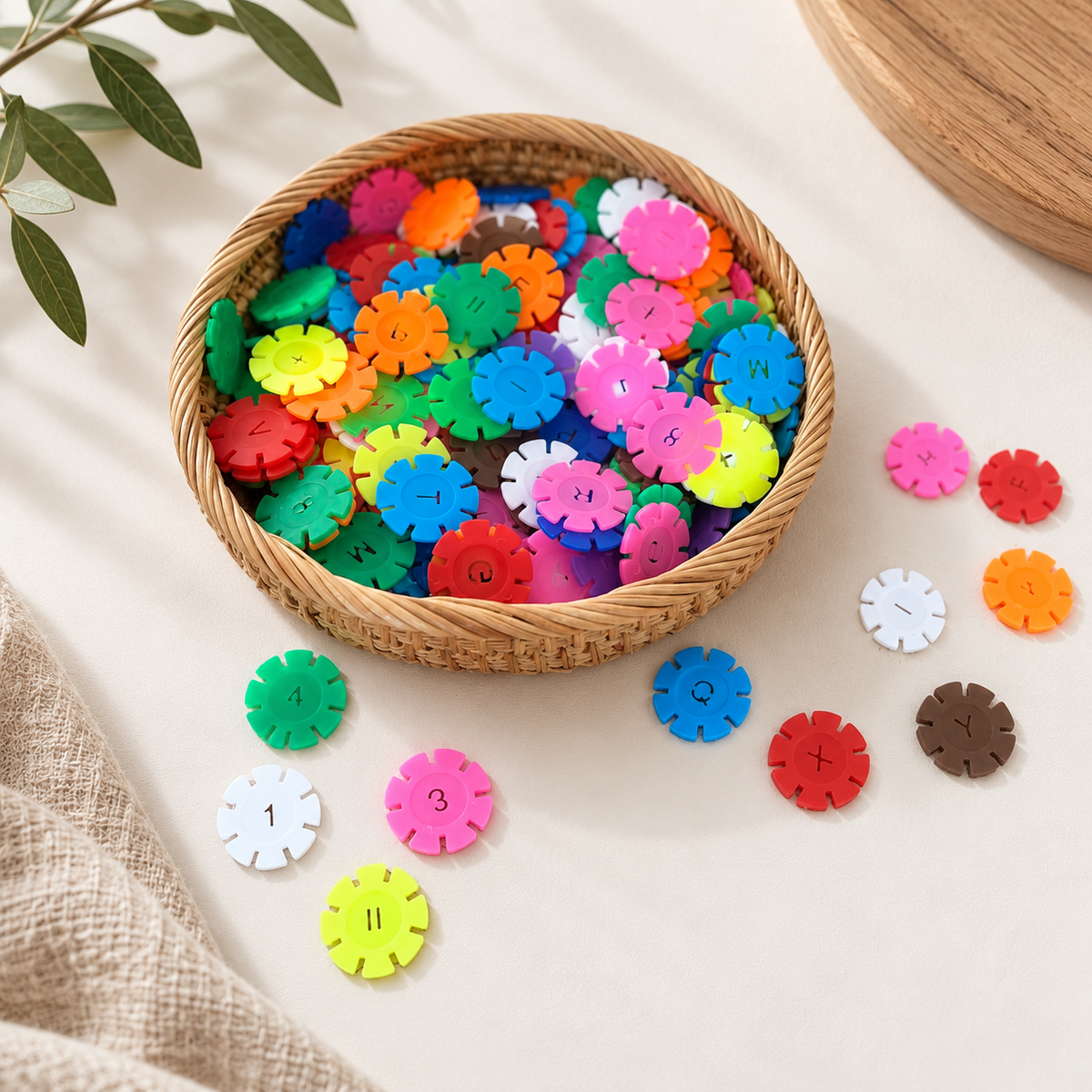 Snowflake Letter & Number Building Set