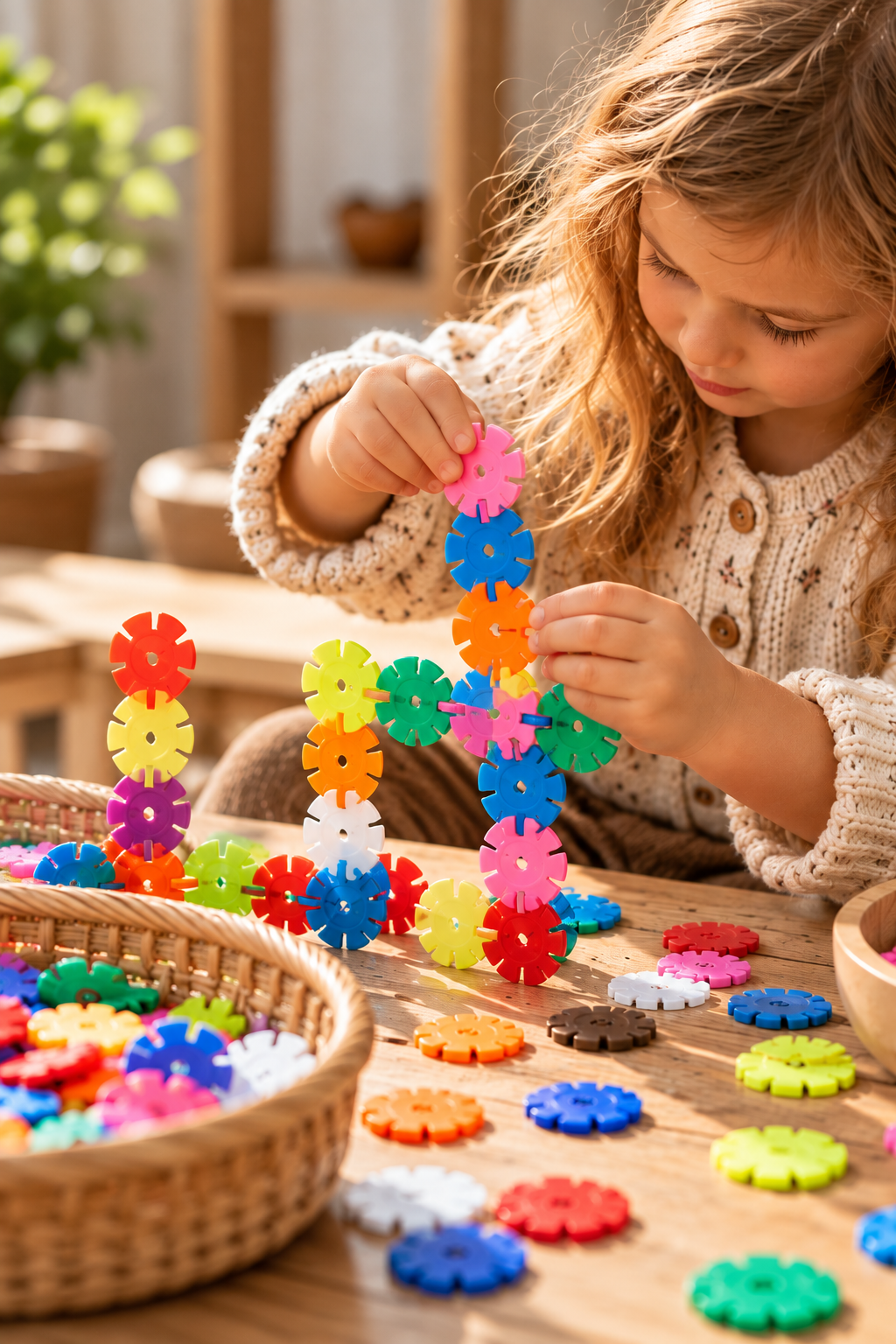 Snowflake Letter & Number Building Set