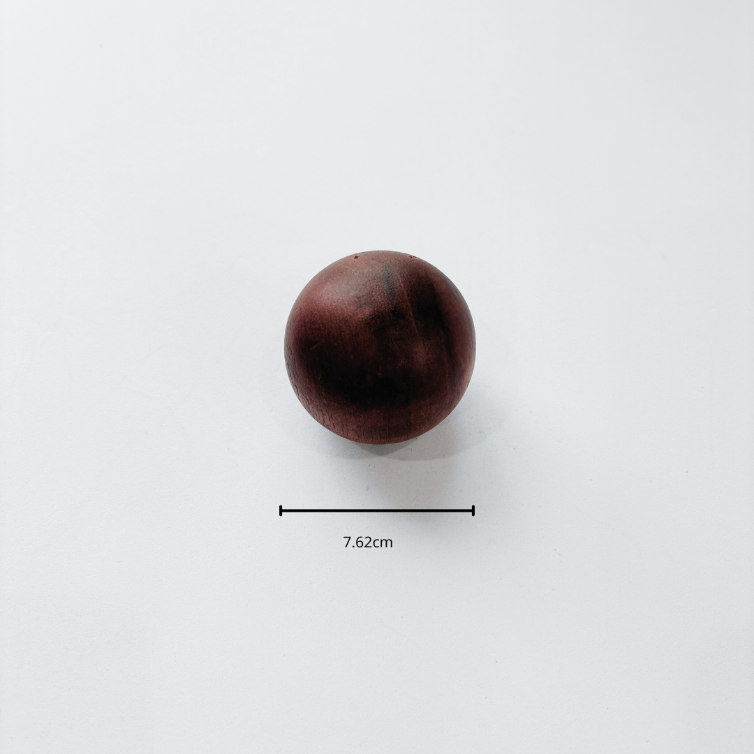Wooden Loose Part Ball – 7.6cm | Open-Ended Play Resource