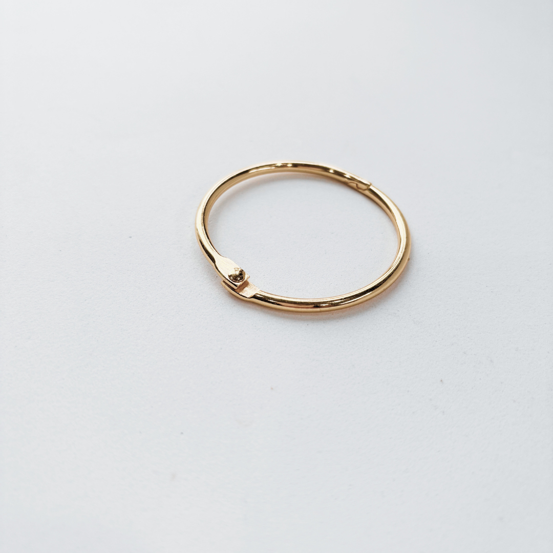 Gold Loose Parts Ring – Small | Open-Ended Play Resource