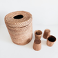 Woven Posting Basket Set – 5 Pieces | Enclosure & Posting Play