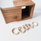 Wooden Posting Box Set | Supporting the Posting Urge & Fine Motor Development