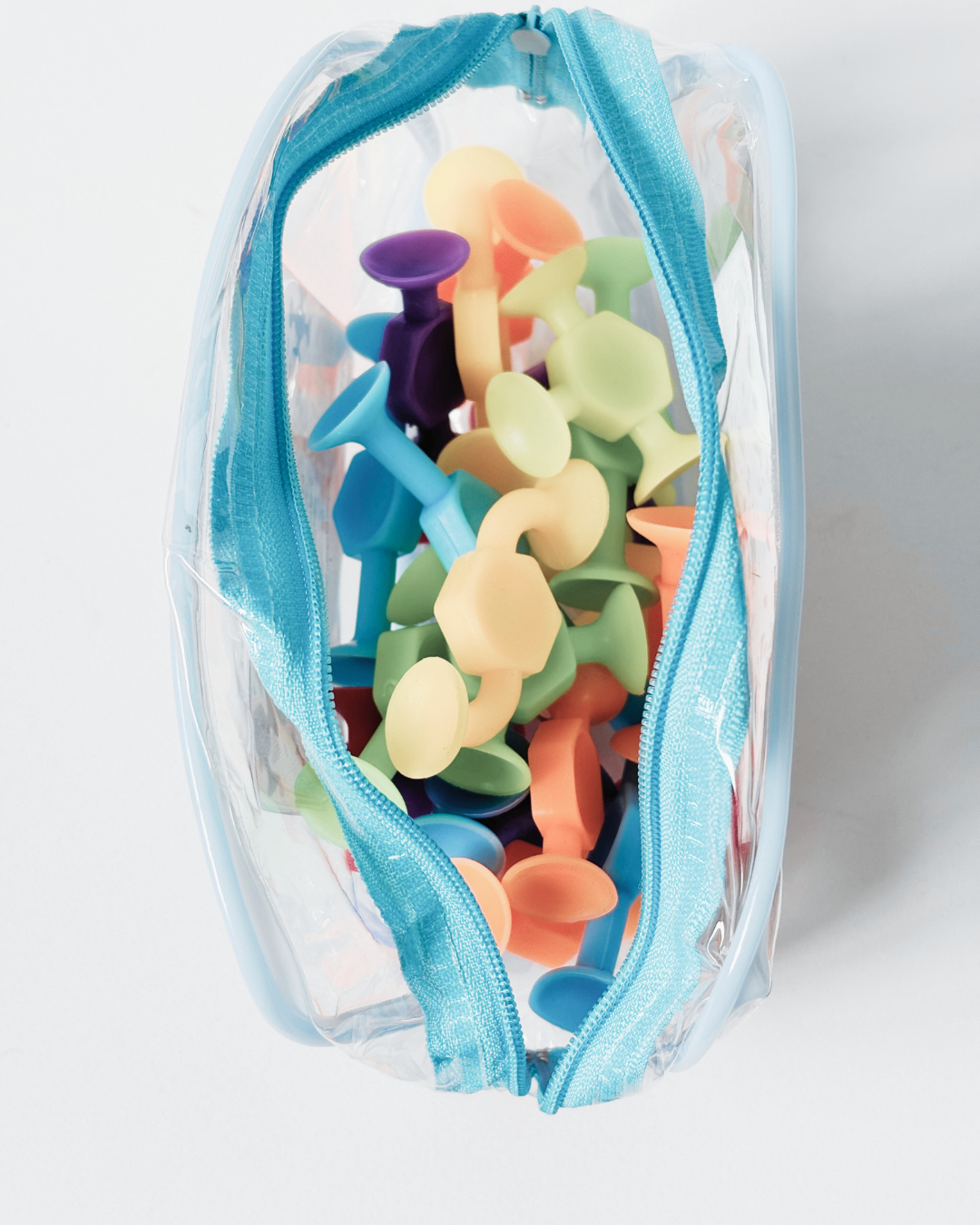 Connect & Build Suction Play Set – 24 Pieces | Connecting, Constructing & Sensory Play