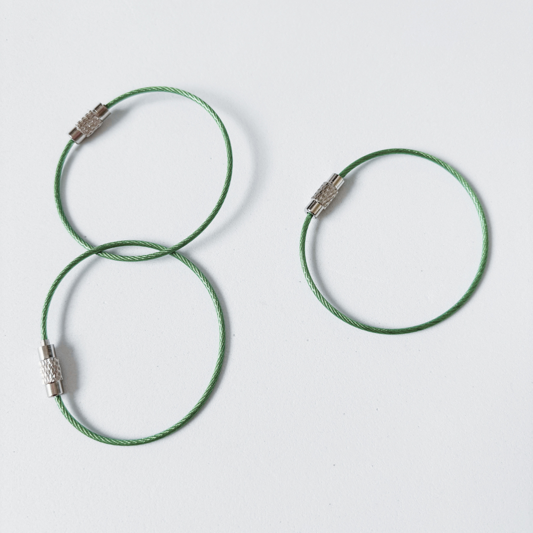 Threading & Connecting Wires – Pack of 10 | Multi-Purpose Loose Parts for Open-Ended Play