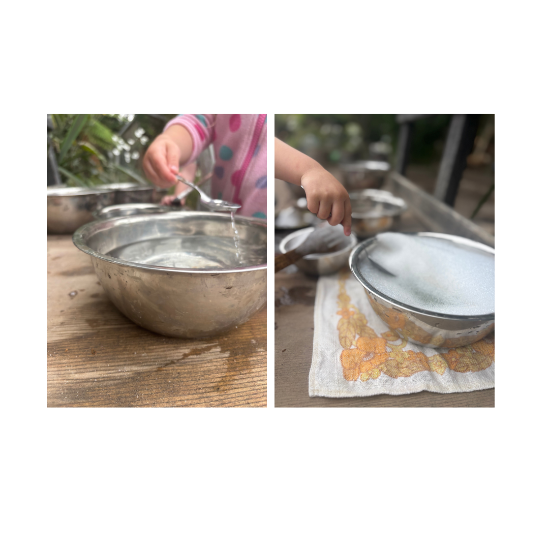 Stainless Steel Nesting Bowls | Sensory Play Essential | Heuristic Learning Tool | Ages 2+