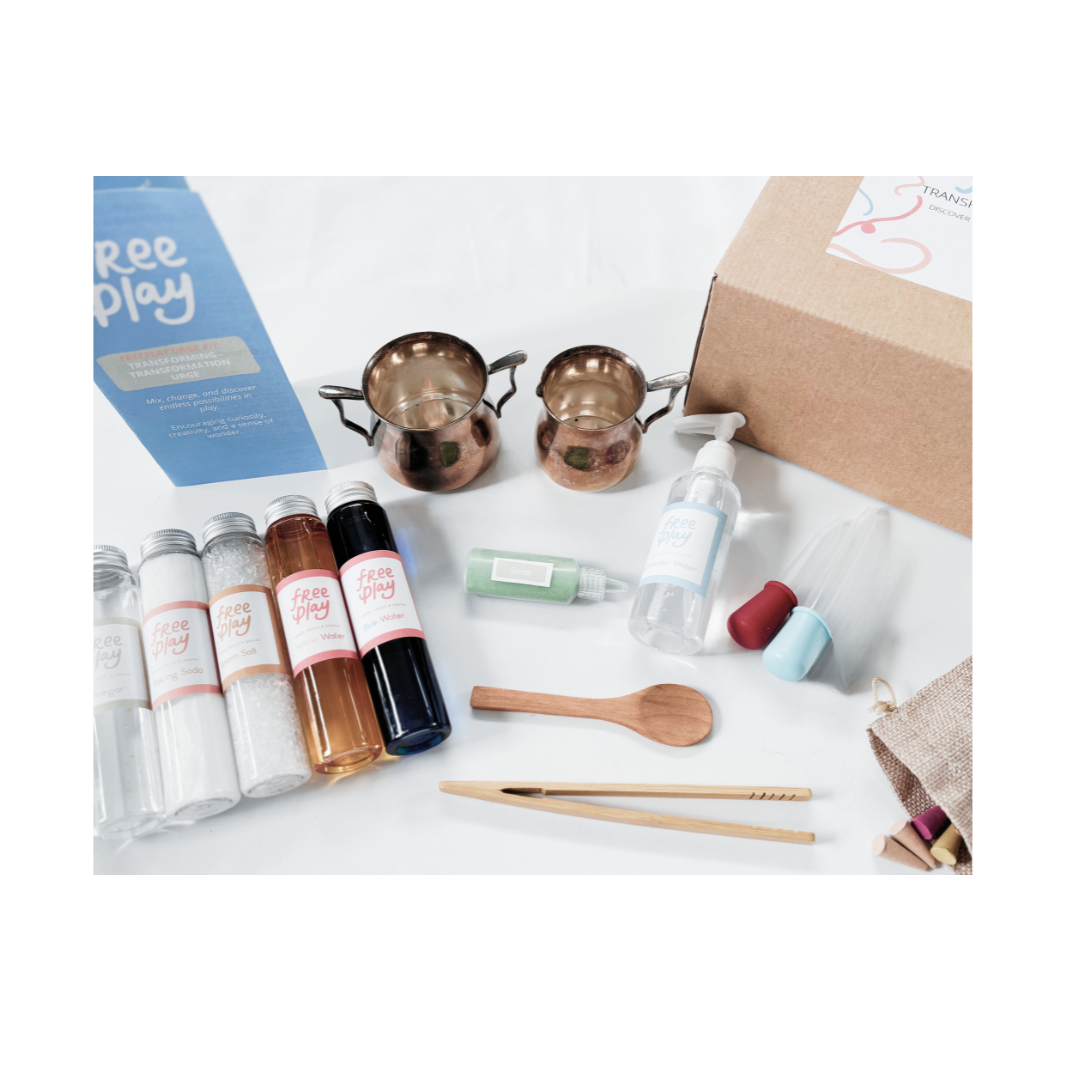 Transforming–Transformation Play Kit | Cause & Effect Exploration | Copper