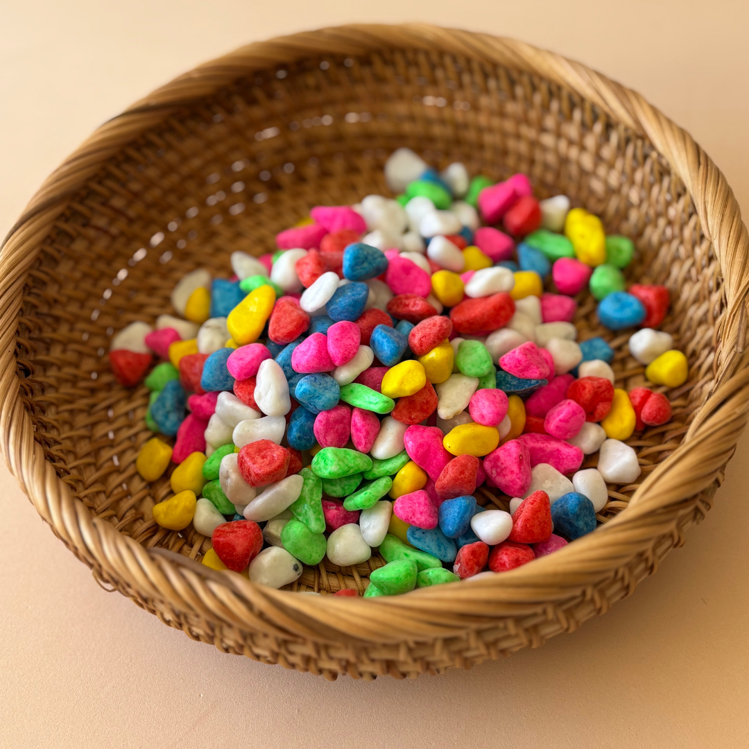 400g of Colourful Treasures | Collecting & Gathering Urge | Imaginative Play | Ages 3+