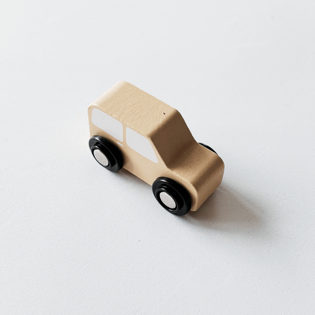 Small Wooden Car | Transportation Play | Early Motor Skills | Ages 3+
